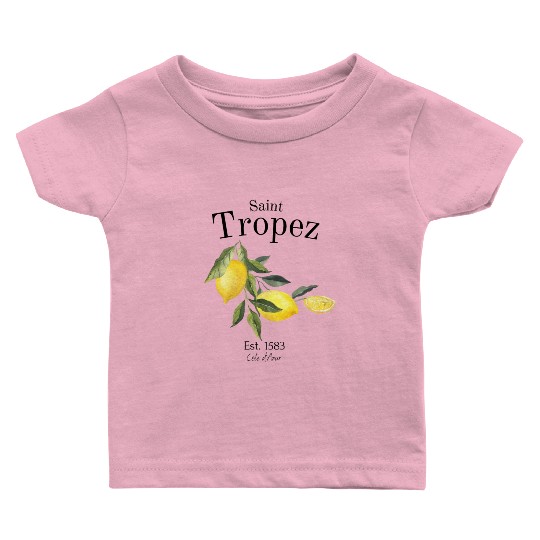 Côte d'Azur - Saint Tropez - Vacation - France Baby T Shirts