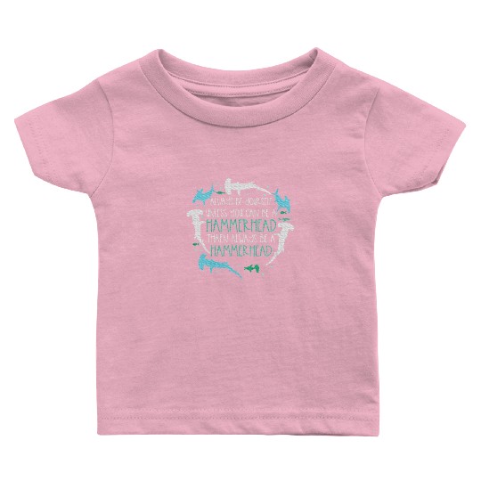 Hammerhead Underwater Ocean Hammerhead Shark Lover Baby T Shirts