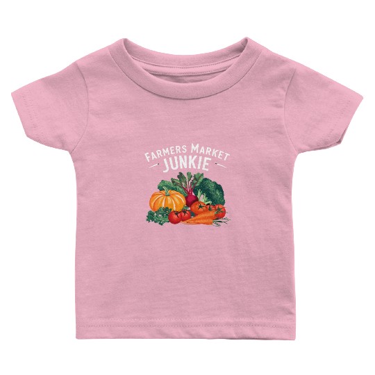 Farmers Market Farmer Agriculture Farming Food Baby T Shirts