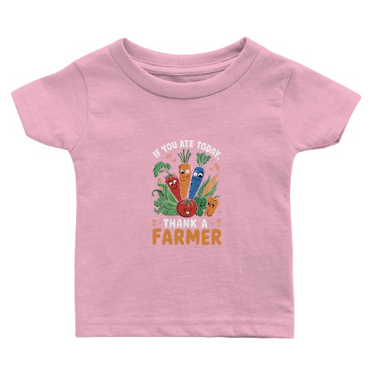 Farmers Market Farmer Agriculture Farming Food Baby T Shirts