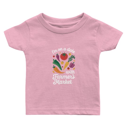 Farmers Market Farmer Agriculture Farming Food Baby T Shirts