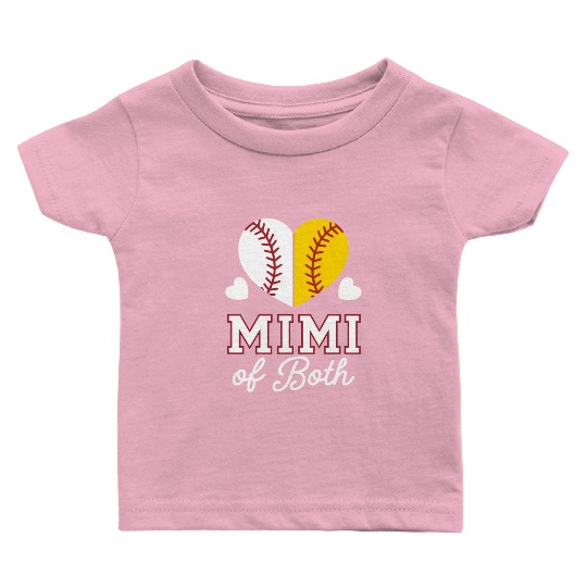 Baseball Grandma Grandmother Grandparents Day Baby T Shirts