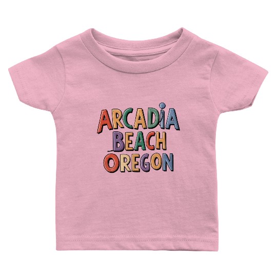 Arcadia Beach Oregon Baby T Shirts