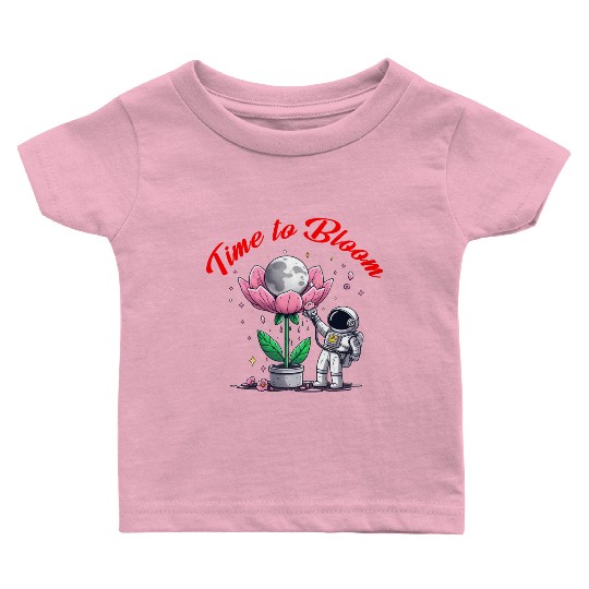 Flowers are blooming on the earth Baby T Shirts