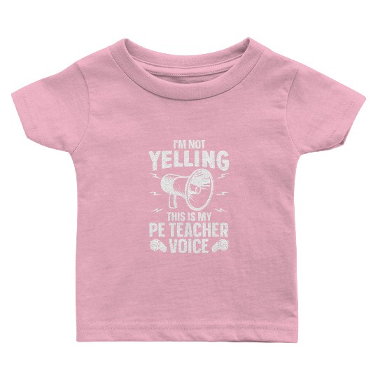Cool PE Teacher Art Physical Education Teacher Baby T Shirts
