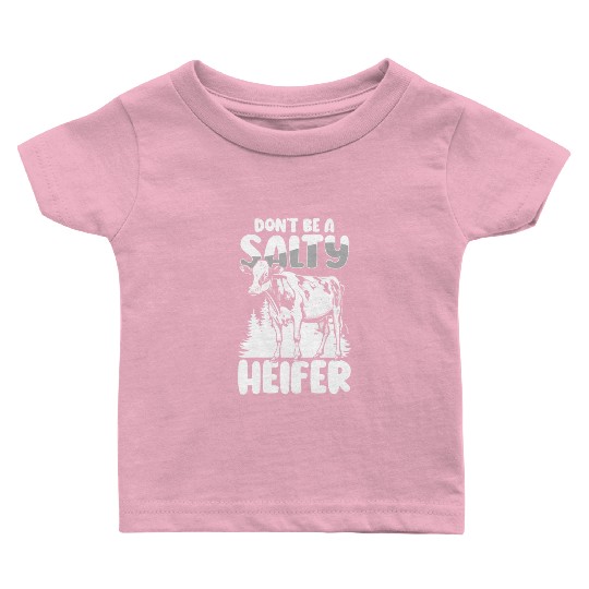 Cattle Dairy Farmer Animals Stable Baby T Shirts