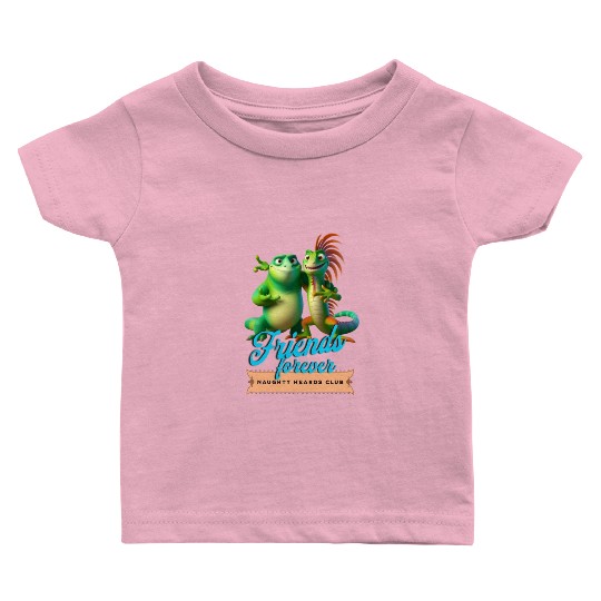 lizard friends Baby T Shirts