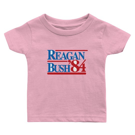 REAGAN BUSH 84 Classic Baby T Shirts
