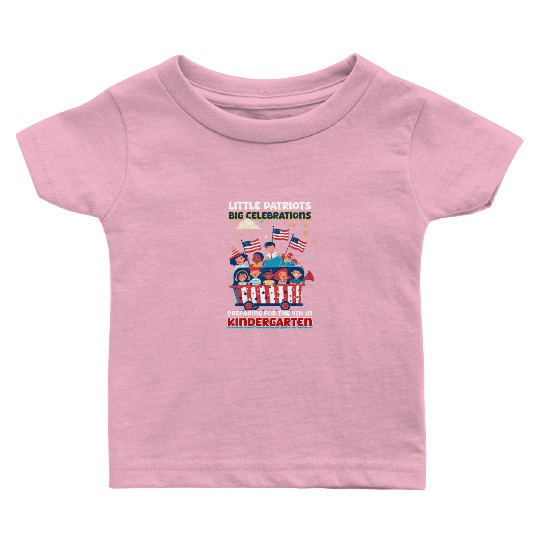 Kindergarten Teacher Patriots Big Celebrations Baby T Shirts