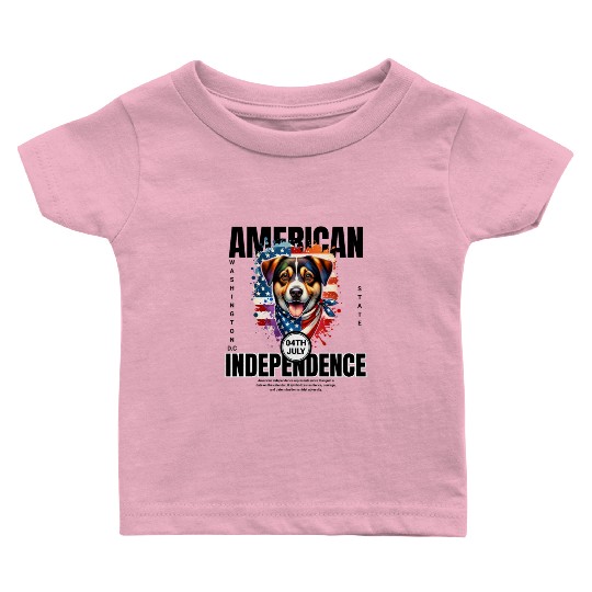 Washington D.C.'s State Dog: The Mixed Breed Baby T Shirts