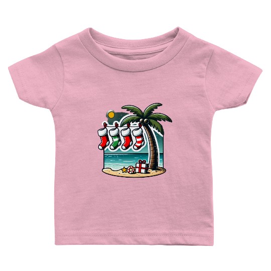 Its Christmas in July folks! Baby T Shirts