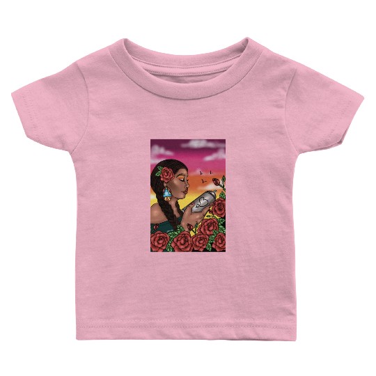 Graffiti garden Baby T Shirts
