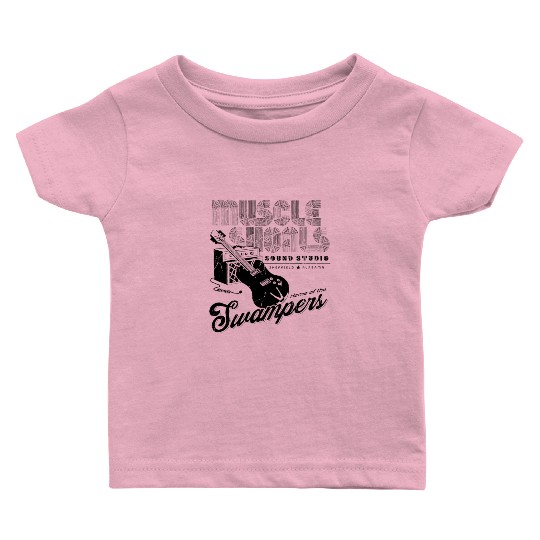 Vintage Muscle Shoals Guitar Baby T Shirts