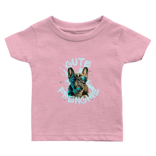 Cute frenchie Baby T Shirts