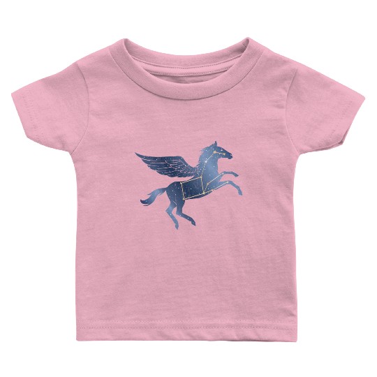 Pegasus Constellation Horse Baby T Shirts