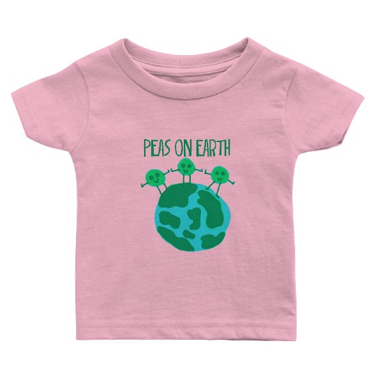 Peas on Earth Baby T Shirts