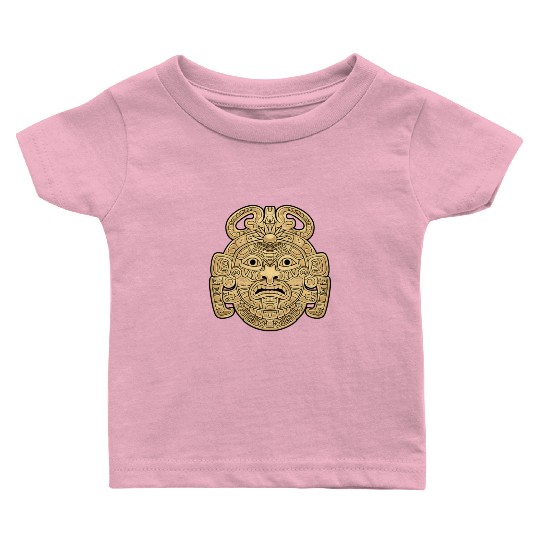 Maya God Mayan Mythology Ancient God K'inich Ahau Baby T Shirts
