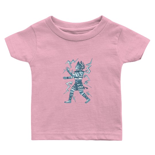 Maya God Mayan Mythology Kauil Lightning Warrior Baby T Shirts