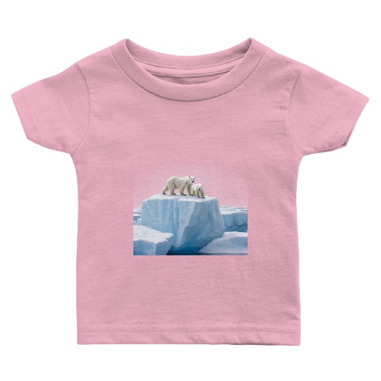 Polar Bear Haven Baby T Shirts