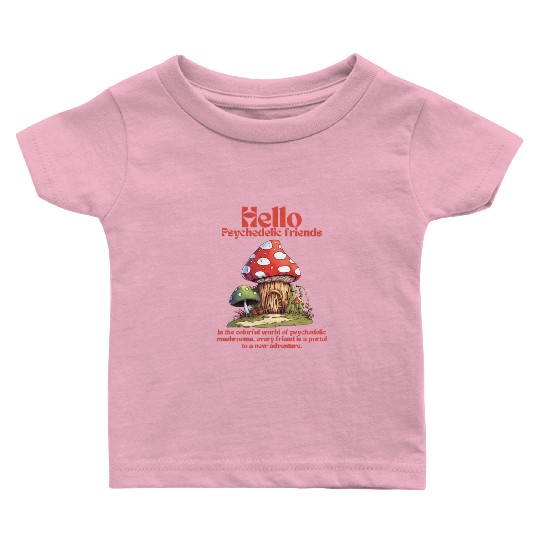 Fantasy Fungi Baby T Shirts