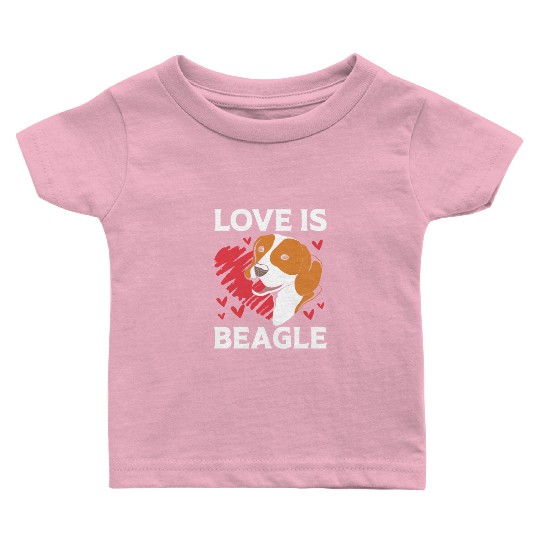 Beagle Dad Papa Dog I Love My Beagle Baby T Shirts