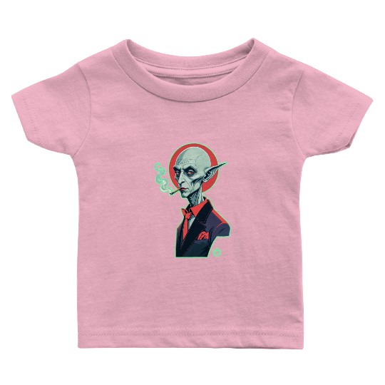 NOSFERATU WEED Baby T Shirts