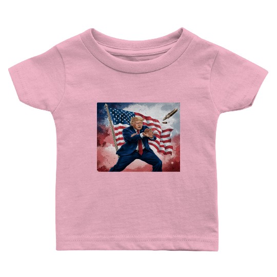 Trump president America will not be assassinated Baby T Shirts