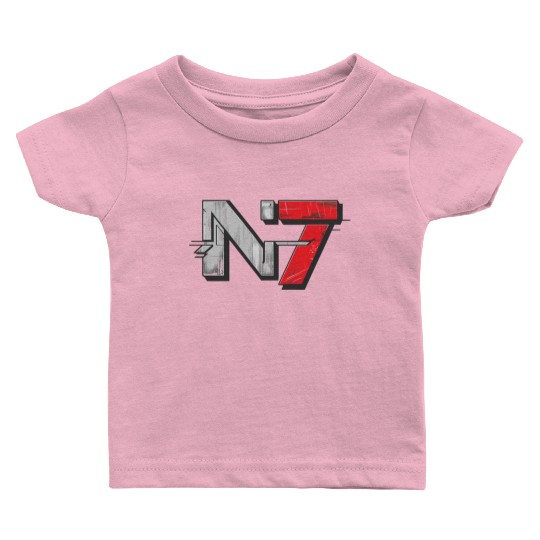 Mass Effect N7 Essential Baby T Shirts