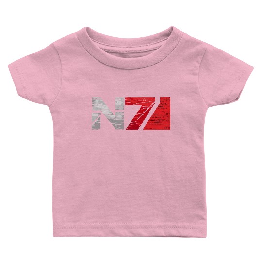 Mass Effect N7 Essential Baby T Shirts