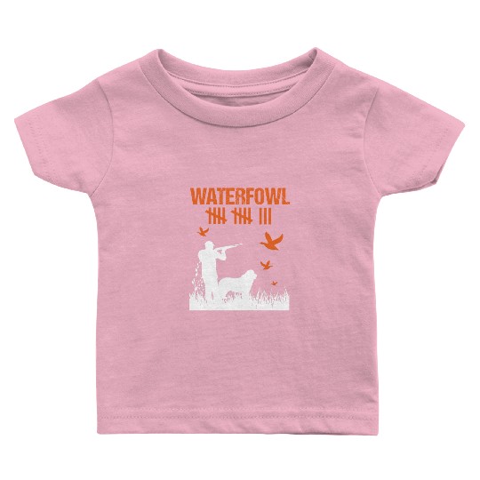 Funny Waterfowl Hunting Score Card Duck Hunting Baby T Shirts