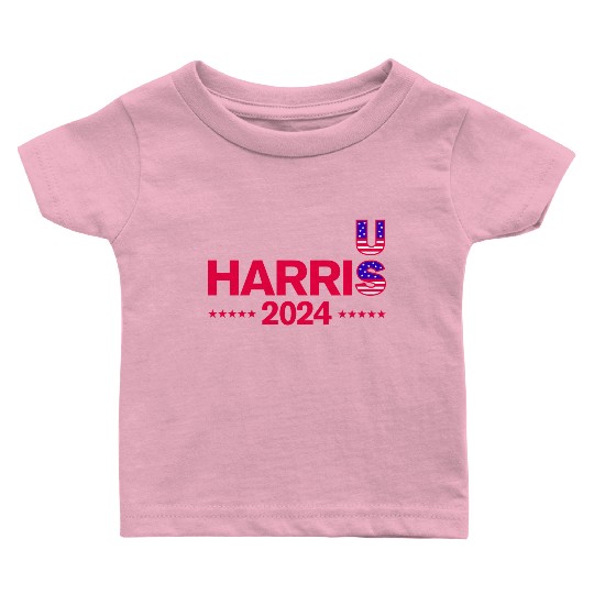 Harris US 2024 Election Baby T Shirts