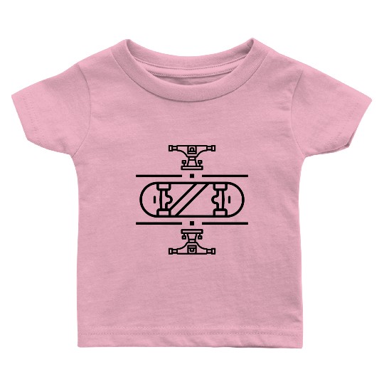 Skateboard Trucks Baby T Shirts