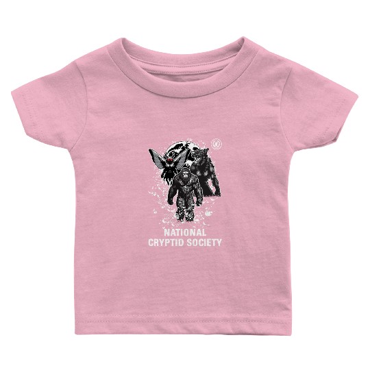 National Cryptid Society Cryptid Monsters Baby T Shirts