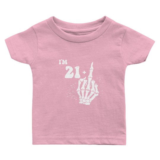 I Am 21 Plus Middle Finger - 22nd Birthday Baby T Shirts