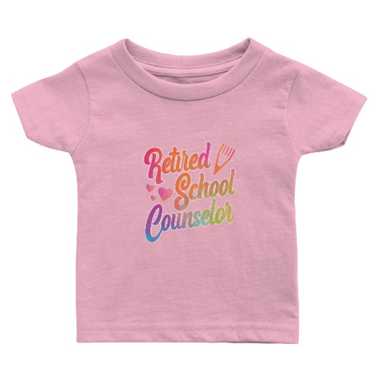 School Counselor Retired Baby T Shirts