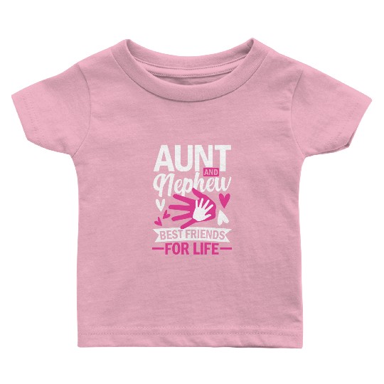 aunt and nephew best friends for life Baby T Shirts