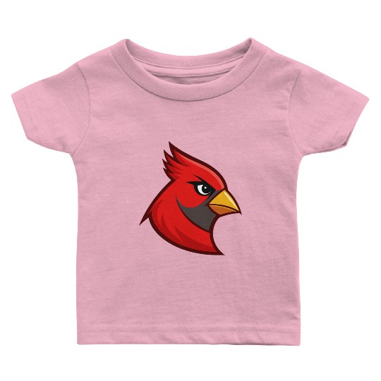 Cardinal Head for Baby T Shirts