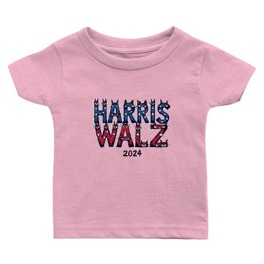 Harris Waltz 2024 Election Funny Cat Kamala Baby T Shirts