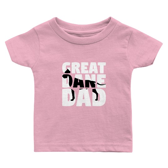 Great Dane Dad Baby T Shirts Great Dane Father Dog Dad