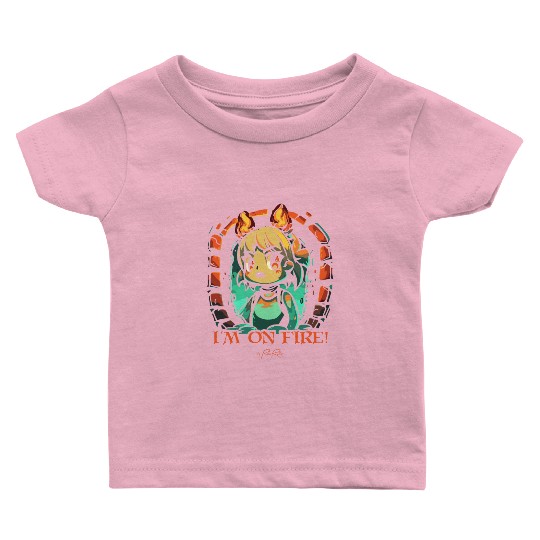 I Am on Fire in the Dungeon Baby T Shirts