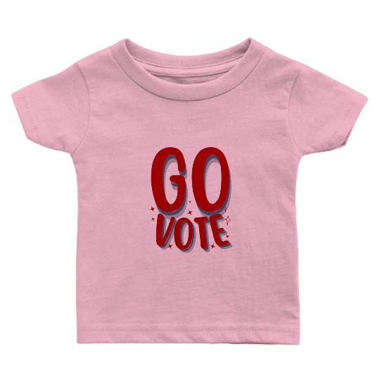 GO VOTE US ELECTION 2024 Baby T Shirts