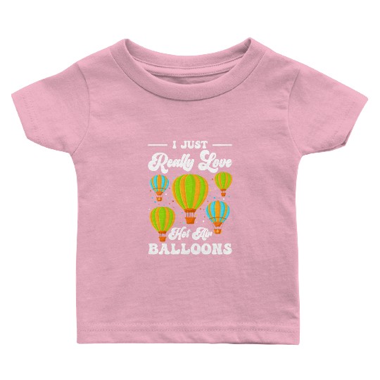 Hot Air Balloon Company Driving Adventure Baby T Shirts