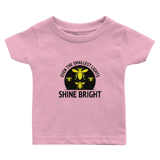 Fireflies Firefly Lightning Bug Insect Collector Baby T Shirts