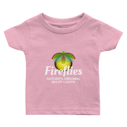 Fireflies Firefly Lightning Bug Insect Collector Baby T Shirts