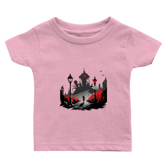 Ghost town Baby T Shirts