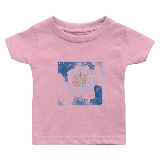 galaxy sun Baby T Shirts