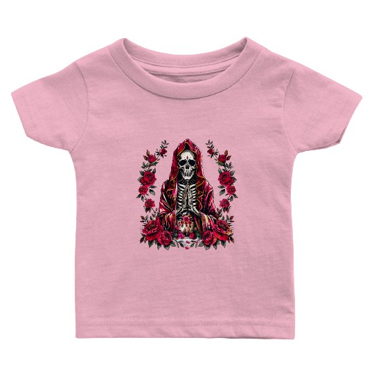 la Santa Muerte Saint Death Baby T Shirts