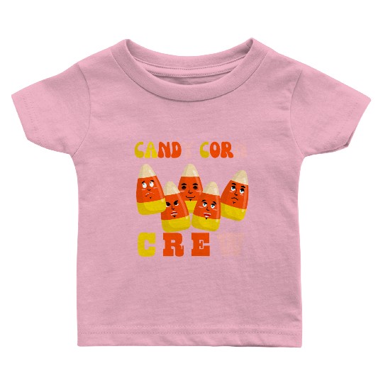 Candy Corn Crew Baby T Shirts