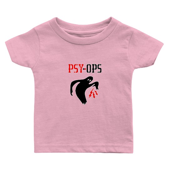 Psy-ops Secret Military Group US Armed Forces Baby T Shirts
