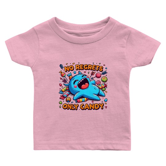 Disneyland No Regrets Only Candy Baby T Shirts